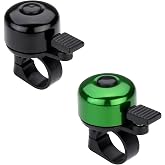 Bicycle Bell Mini Bicycle Bell Loud 120 dB MTB Road Bike Cycling Bicycle Bell Crisp Sound for Adults Children Boys Girls