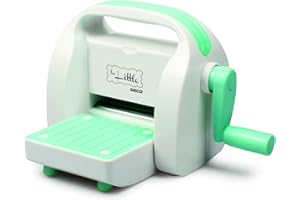 DECO 12111 La Little macchina per fustellare ed embossare adatta per carta, cartoncino e gomma crepla