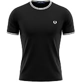 Fred Perry Men's Twin Tipped T-Shirt Navy