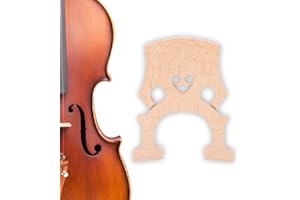 Bnineteenteam 2 Pezzi di Ricambio per Violoncello in Legno di Acero Stile 4/4 e 3/4 per Accessori per Archi orchestrali
