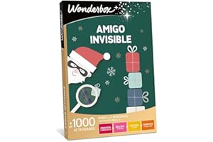 WONDERBOX - Caja Regalo - Amigo Invisible 15-1 Actividad a Elegir Entre: degustaciones, Bienestar, Ocio o Aventura para 1 o 2 Personas - Válido Durante 3 años y 3 Meses