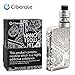 Produktbild CIBERATE TG Nano 120W E Zigarette/E Shisha Vape Mod Box Set -Verdampferkopf 0,15ohm, E-Zigarette/E-Shisha Sarter Set - VW VT TCR KA Modi,ohne 18650 Batterie -ohne Nikotin, Silbrig