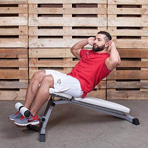 Pro-Sport Hantelbank von Profihantel | Hochwertige Qualität | Inkl. großem XXL-Übungsposter mit 30 Übungen - 4