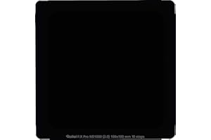 Rollei Filter F:X Pro ND 1000 Filter I Graufilter 100mm aus Gorilla-Glas mit Luminance Coating I Ideal für Langzeitbelichtungen am Tag