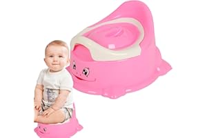 FUKAMOU Kinder-Töpfchen, Kindertoilette Baby Toilette Kindertopf, Toiletten-Training, Ab 1-6 Jahr Jungen Mädchen Kindertöpfchen, 26 0x19.5cm.