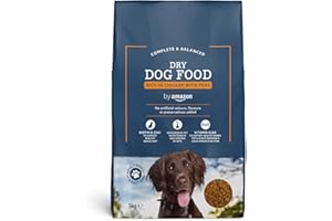 by Amazon - Croquettes Complètes Pour Chien Adulte, Poulet aux Pois, 5kg, lot de 1