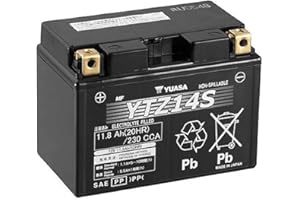 BATTERIA YUASA YTZ14S (SIGILLATA ATTIVATA - FACTORY SEALED) 12V/11,2AH
