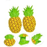 Ananas Şeklinde Jumbo Boy Havlu Mandalı Klipsi, Plaj Havlusu Tutucu, Şezlong Battaniye Sabitleme Aksesuarı, Sarı Yeşil, 2'li 
