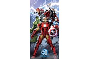 new discount Drap de Plage ou Serviette de Bain Avengers Marvel