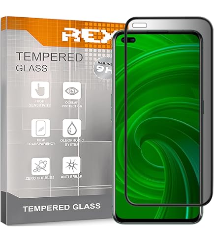 Proteggi Schermo Per REALME 8 PRO In Vetro Temperato 9H, 0,3mm, 3 Pezzi, Anti-graffio, Facile Da Installare - 4