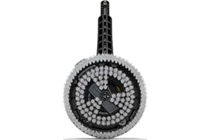 Kärcher obrotowa szczotka do mycia WB 130 z uniwersalnym mocowaniem, wyposażenie dodatkowe do myjek ciśnieniowych Kärcher K 2-K 7, zastosowanie: Okna, meble ogrodowe, pojazdy