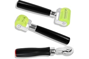 elook Sound Deadening Roller, 3 Pack Seam Roller, Car Sound Insulation Pad Installation Tool, Multifunctional Roller Utility Tool