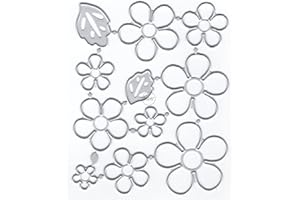 DzIxY Molte Cornici Fiori Fogliame Metallo Fustelle per la creazione di carte Kit goffratura Carta Die Tagli Scrapbook Macchina Stencil Tasche di Immagazzinaggio Forniture