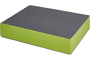‎SPETEBO Jump Hüpfpolster 99 x 75 x 18 cm - blau oder rosa - Hüpfmatratze für Kinder ab 3 Jahre bis 40 kg - Spielmatte Turnmatte Matratze zum Hüpfen Toben Spielen Balancieren