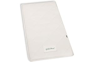 THE LITTLE GREEN SHEEP Die Little Green Sheep Natürliche Atmungsaktive SnuzPod Matratze für Babys (Passgenau für SnuzPod 2-36 x 80 cm)