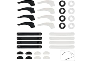 16 paires Silicone Antidérapant Retenue de Lunettes,Attache Lunette Sport,Lunettes Crochet d'Oreille Antidérapant, Protecteurs Antidérapants pour Lunettes pour Lunettes de Soleil Lunettes de Lecture