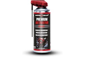 WerkXheld Aktivator-Spray 200ml – Schnelle Aushärtung für Sekundenkleber | Aktivator Spray für Sekundenkleber