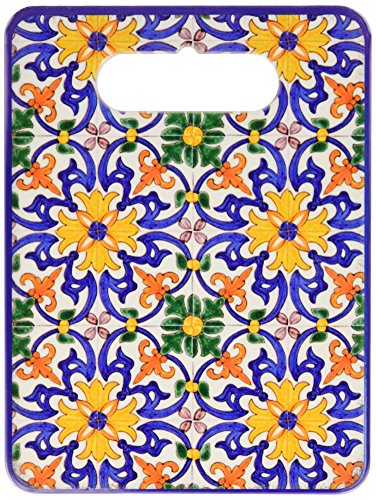 Villa d 'Este Home Tivoli Poggiami Schneidebrett, Keramik, mehrfarbig