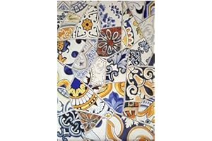 CADENCE ESPAÑA Papel de Arroz Cadence Azulejos Rotos 30x41 cm Ref. 554