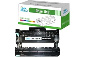InkJello Drum Unit for Printer, Compatibile with Brother DCP-L2500D L2520DW L2540DN HL-L2300D L2340DW L2360DN L2365DW L2700DW MFC-L2720DW L2740DW DR2300 (Single-Pack)