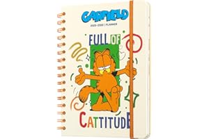 Grupo Erik - Agenda Scolaire Semainier 2025 2026 Garfield | Agenda 2025 2026 A5, Papeterie Ado, Fournitures Scolaires