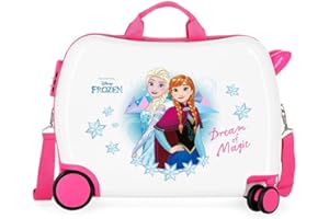Disney Frozen Dream of Magic Maleta Infantil Multicolor 50x38x20 cms Rígida ABS Cierre combinación 34L 2,1Kgs 4 Ruedas Equipaje de Mano