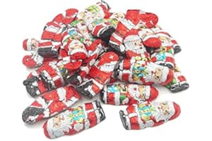 Père Noël Santa Claus Papa Noel avec 1000g de chocolat au lait