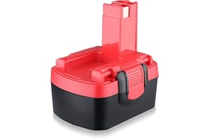 VANON 14.4V 4.8Ah Ni-MH Battery Replacement for Bosch PSR BAT038 BAT040 BAT041 BAT140 BAT159 2607335275 2607335276 2607335533 2607335465 2607335685 2607335711 1661 13614 1440 15614 Battery