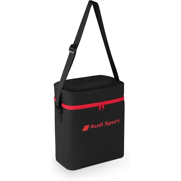 Audi collection 3152300300 Utility Pouch with Rings Logo Grey