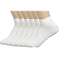 6 Pairs Kids Socks for Boys Girls Ankle Dress Athletic Socks Soft Breathable Childrens School Uniform Sock