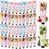Small Hand Cream Gifts for Women - 40 Tubes of 30 ml, 10 Fragrances, Creams for Normal Hands to Dry Hands, Ideal as Guest Gif