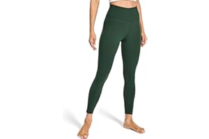 Colorfulkoala Leggings de Entrenamiento de Cintura Alta con Control de Abdomen para Mujer, Longitud 7/8, Pantalones de Yoga Ultra Suaves, 25 Pulgadas