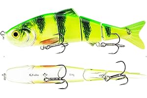 Appât brochet FISHN XXL Bait Candy, Longueur: 20cm, Poids: 83g, appât Artificiel swimbait/leurre de pêche/wobbler pour la pêche des Poissons prédateurs tels Que brochet, Sandre