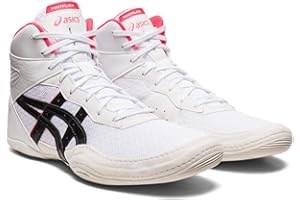 Asics Matflex 7 - Zapatos de Lucha Libre para Hombre, Negro/Blanco
