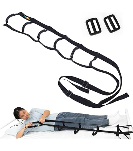 Vive Fascia Per Sollevamento Cosce (Confezione Da 2) - Cinghie Di Assistenza Per Mobilità Ridotta, Trasferimento Gambe