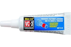 Vibra-Tite VC-3 threadmate, 5 millilieters, Red, 1