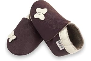 Mejale Baby Lederschuhe Infant Crawling Kleinkind Mokassins Braun Weiß Lila Navy Nette Jungen Mädchen Hausschuhe
