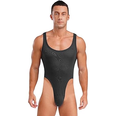 Body Uomo Danza Sportiva - Tuta Intera Senza Maniche In Poliestere/Spandex Per Fitness E Palestra - Foto 1