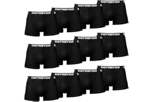 DSTROYED ® Boxershorts Herren 10-er / 12-er / 15-er / 8-er Pack S-5XL Unterhosen Männer Unterwäsche Men