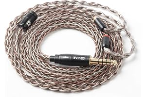 Yinyoo Earphone Upgrade Cable mmcx 4.4mm KBEAR KBX4905 [Lyrics] 5 pole balanced earphone re-cable hi-fi audio earphone cable z1r / XBA-Z5 / XBA-A3 / ie40pro / ie400 / ie300