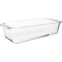 Moule à Cake Ibili Kristall En Verre 30x12x7 Cm - 2,2 L, Résistant Aux Chocs Thermiques