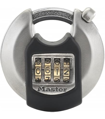 Abus 190CS-60 lucchetto a combinazione nero con grillo blindato da 60 mm