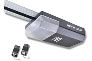 Schartec Move 1200 Garaje Serie 3 Set Incluye 2 – Emisor y carril de mano eléctrica – Motor para ehemals Force FS