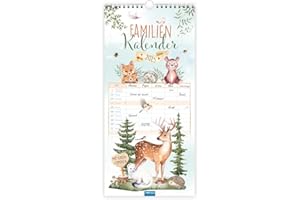 Trötsch Familienkalender Waldfreunde 2025: Wandkalender