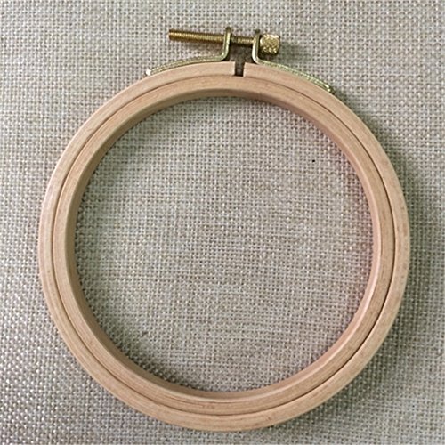 4,1-Zoll-Kreuz-Stich-Holzstickrahmen Kreis Craft - 10,5cm