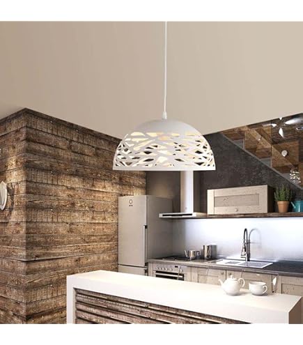 E-ENERGY Melissa Lampada Plafoniera da Soffitto in Vetro Moderna Rotonda Attacco E27 1 Luce 30 Cm Made in Italy