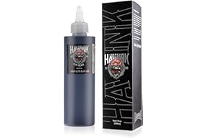 HAWINK Tatuaje Color Negro Puro 1 Botellas de Tinta 240ml Pure Black Profesionales Tatuaje Accesorios Tattoo Ink