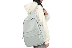 WEPLAN Plecak na laptopa damski Plecak szkolny dziewczęcy nastolatki casual podróżny plecak uczelnię tornister, lekki plecak dzienny Plecak o przekątnej 14-calowy laptopa z portem ładowania USB