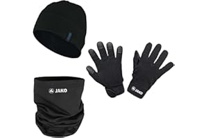 JAKO Mütze + Schal + Handschuhe Winterset C1299