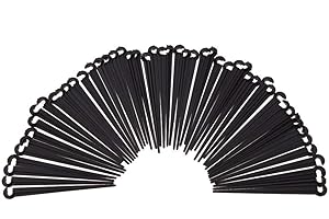 Paor Gardening Emitter Dripper，Hook Fixed Stems Support Holder，Adjustable Micro Flow Drip Watering Sprinkler for 4/7 Drip Irrigation Water Hose (100pcs support stakes)